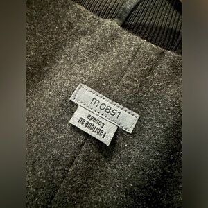 Oiled Effect Peacoat